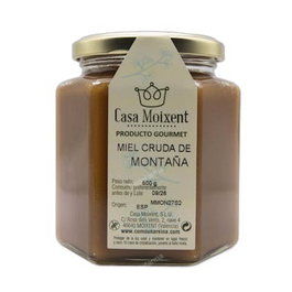 COMO UNA REINA Miel de montagne cru, pot hexagonal 500 g