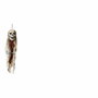 BigBuy Home Pendentif de squelette avec yeux verts illuminés et bandages