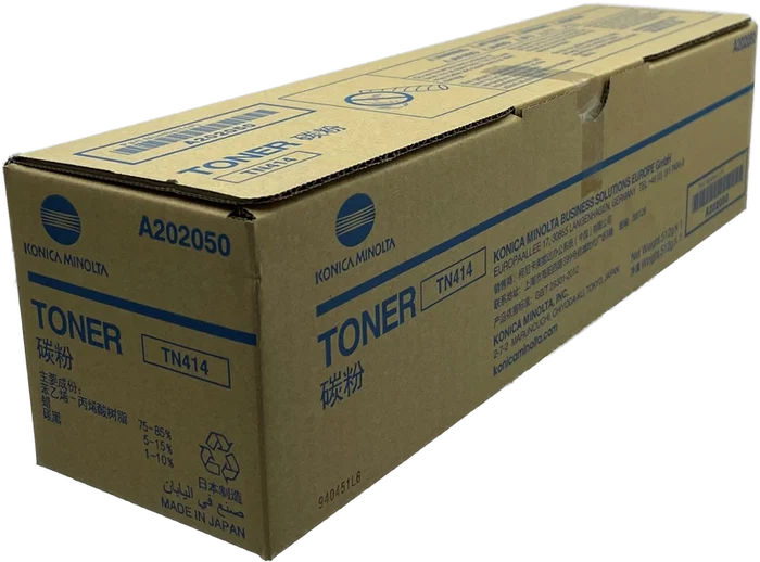 Konica Minolta TN414 Toner noir Toner Original Toner (A202050) - 25000 pages Konica Minolta TN414 Toner noir Toner Original Toner (A202050) - 25000 pages
