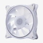 Hiditec VGCH10009 Ventilateur de Boîtier Gaming ARGB 120 mm 37.8 CFM Silencieux 19.5 dBA Blanc