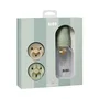 Bibs Coffret cadeau bébé Baby Sprinkle - Embout rond - T1 - Sage