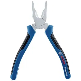 Bosch Professional Pince Universelle 180 mm - Mécanisme de Levier Optimisé pour Coupe Facile et Maniement Antidérapant Confortable