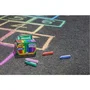 Crayola Boîte de 48 craies lavables pour sol - Dès 4 ans