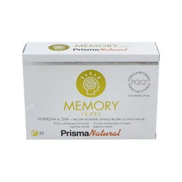 PRISMA NATURAL Memory Level 30 Gélules - Complément Mémoire avec DHA, Ginkgo, Zinc