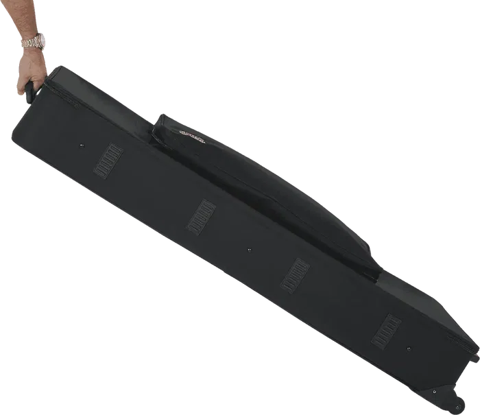 Gator Housse légère pour clavier 76 touches avec roues - Noir Gator Housse légère pour clavier 76 touches avec roues - Noir