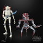 Hasbro Star Wars The Black Series Blister de 2 figurines KX Security Droid Enforcer & Droideka Survivor 15cm