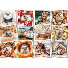 Ravensburger Puzzle 1500 Pièces - Photo animaux mignons - 1500 p