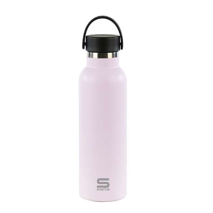 Bouteille d'eau Safta Lila Lila Silicone Acier inoxydable