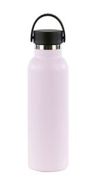 Safta - Gourde isotherme 600 ml en caoutchouc souple couleur lilas - Réf. "Lila" - Dimensions : 25 x 7.3 x 7.3 cm
