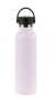 Safta - Gourde isotherme 600 ml en caoutchouc souple couleur lilas - Réf. "Lila" - Dimensions : 25 x 7.3 x 7.3 cm