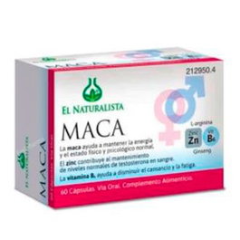 EL NATURALISTA MACA 60 capsules