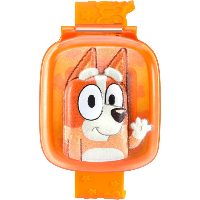 V-Tech Bluey - Montre Interactive Éducative Bingo avec Voix Originale, Chronomètre, Alarme, 4 Jeux - Apprentissage Heures, Vocabulaire - Enfant 3 ans et plus - Réf. 80-554567