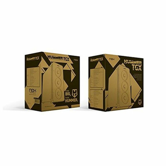 Boîtier ATX semi-tour Nox-Xtreme NXHUMMERTGX Noir