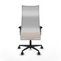 Piqueras y Crespo Chaise de Bureau Albacete Orange et Blanc