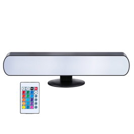 Grundig Lampe LED blanc froid et RGB 16 couleurs avec télécommande et câble USB 24,5 x 3,5 x 4 cm
