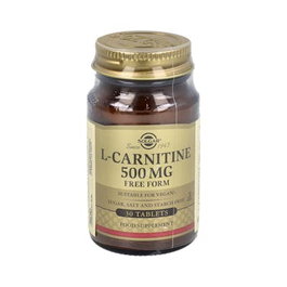 SOLGAR L-Carnitine 500 mg 30 comprimés