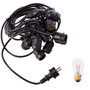 BigBuy Garden Guirlande lumineuse LED Cottage E27