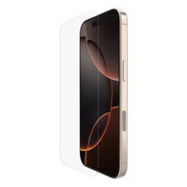 Belkin OVA157HQ ScreenForce UltraGlass2 pour iPhone 16 Pro, Transparent