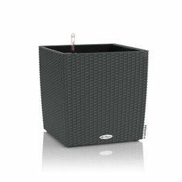 Lechuza Pot de fleurs Cube Cottage 40 Granit