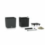 Lechuza Pot de fleurs Cube Cottage 40 Granit