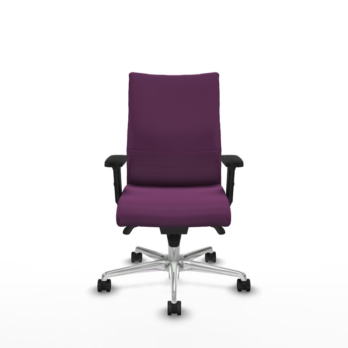 Piqueras Y Crespo Silla Albacete confidente, mécanisme Sincro, Morado