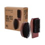 Lussoni Kit 2 Brosses à Barbe - Bois d'Érable, Poils Sanglier et Végétaux - Soin et Coiffage de la Barbe Professionnel