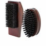 Lussoni Lot de 2 brosses à barbe en bois d'érable