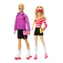 Barbie Coffret de 2 poupées Barbie et Ken Patinadores Fashionistas