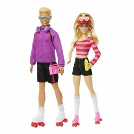 Barbie Coffret de 2 poupées Barbie et Ken Patinadores Fashionistas