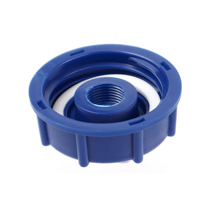 Aqua Control Bouchon pour bidon ou réservoir 60mm filetage femelle 1/2" - Bleu