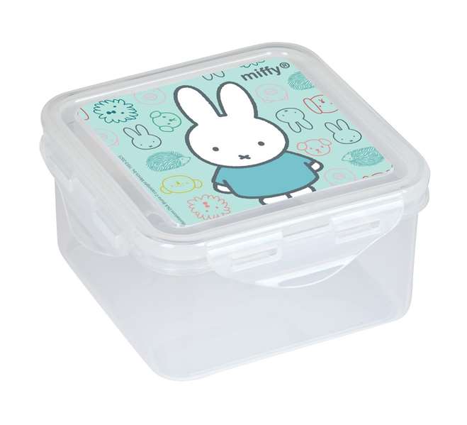 Safta Boîte-repas isotherme Miffy "Friends" 13 x 7.5 x 13 cm - À partir de 3 ans