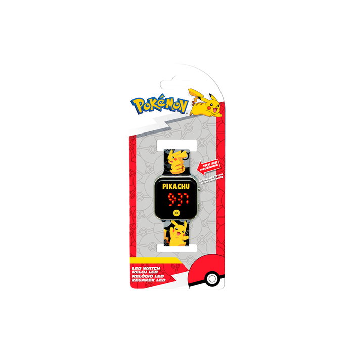 Kids Licensing Montre LED Pokémon POK4402 Jaune Kids Licensing Montre LED Pokémon POK4402 Jaune