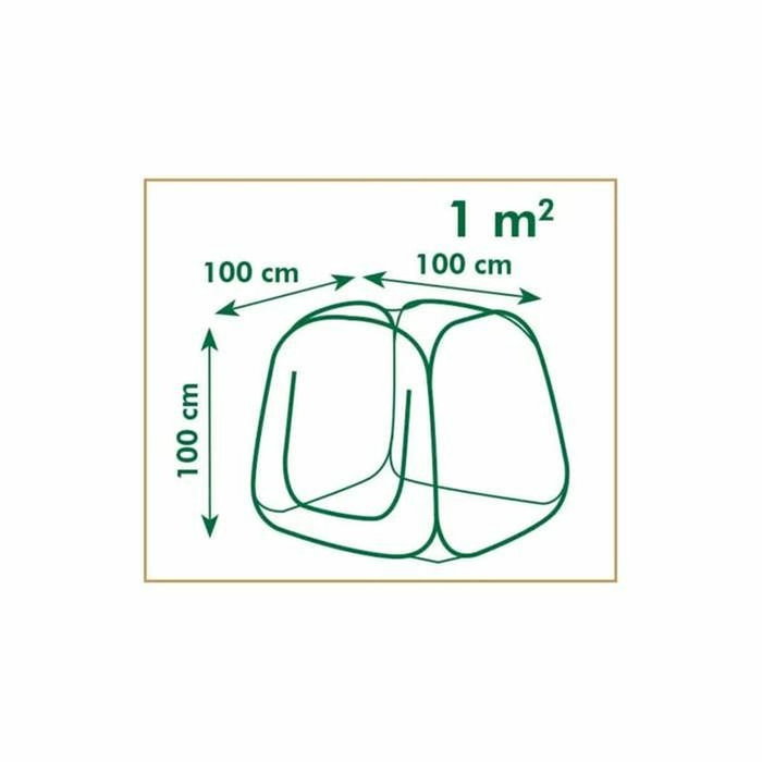Nature Serre de jardin Pop-Up 100x100x100 cm - PE transparent