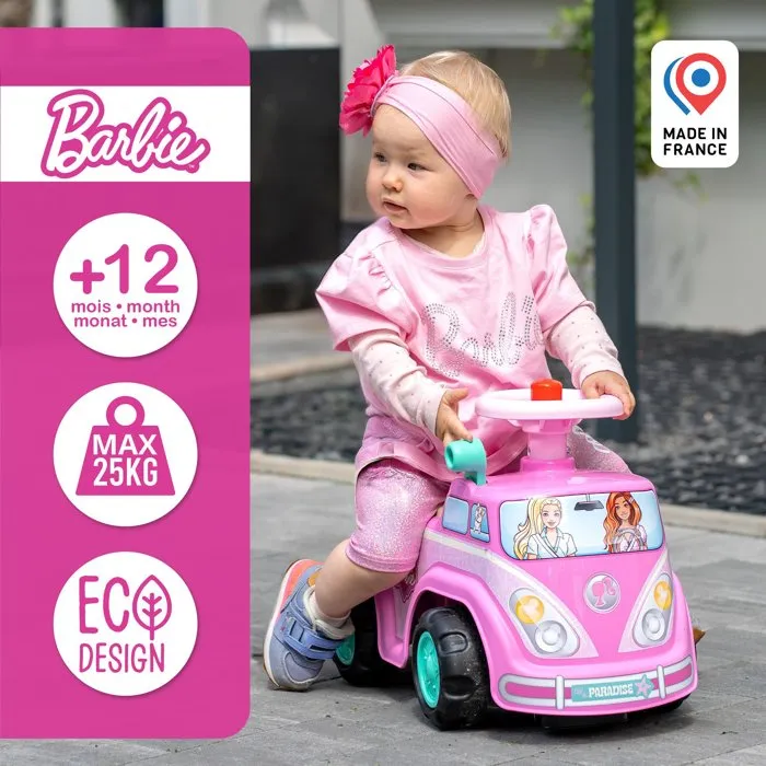 Falk Porteur Van rétro Barbie Falk Porteur Van rétro Barbie