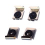 Edm Agrafes lune réglables en acier inoxydable chromé 22 x 30 mm, 4 pcs