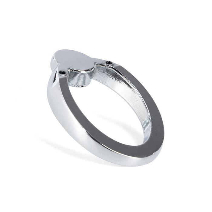 HERRAJES ALK Tirador HOLE Zamak, Finitions Chrome et Bronze