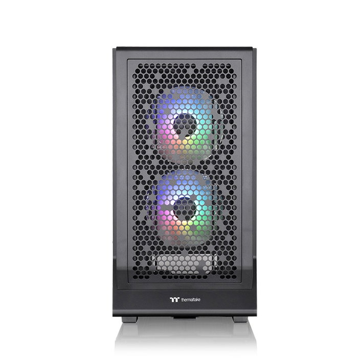 Thermaltake Ceres 330 TG Boîtier PC Gaming Midi Tower Noir avec Panneau Latéral en Verre Trempé