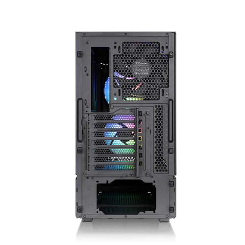 Thermaltake Ceres 330 TG Boîtier PC Gaming Midi Tower Noir avec Panneau Latéral en Verre Trempé