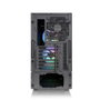 Thermaltake Ceres 330 TG Boîtier PC Gaming Midi Tower Noir avec Panneau Latéral en Verre Trempé