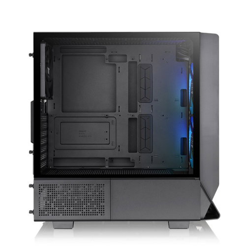 Thermaltake Ceres 330 TG Boîtier PC Gaming Midi Tower Noir avec Panneau Latéral en Verre Trempé