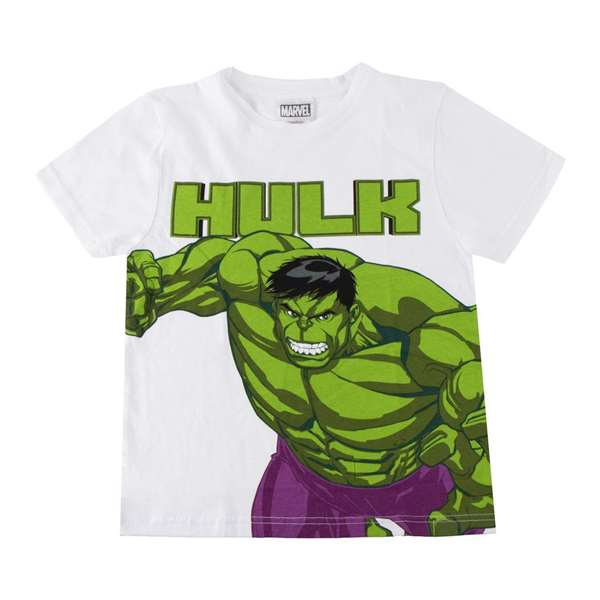 Cerdá T-shirt court coton Avengers Hulk 4 ans - Modèles assortis Cerdá T-shirt court coton Avengers Hulk 4 ans - Modèles assortis