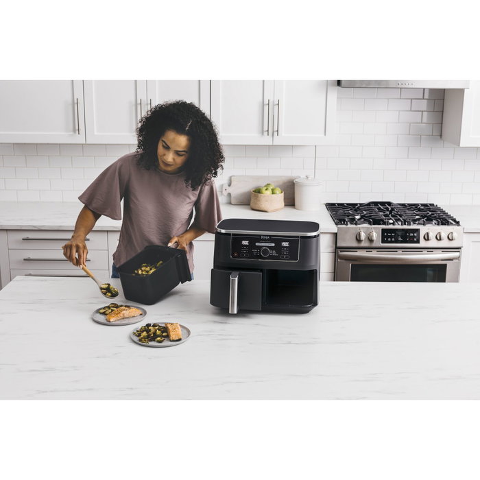 Ninja Foodi Max Dual Zone AF400EU - Friteuse sans huile 9,5L Ninja Foodi Max Dual Zone AF400EU - Friteuse sans huile 9,5L