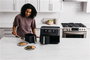 Ninja AF400EU Friteuse à air 6 en 1 avec compartiment double Max Crisp, 9.5 L - Asseur, rôtisseur, four, réchauffage, déshydrateur