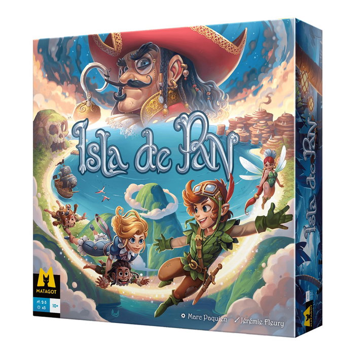 Matagot MATPP01ES Jeu de société La Isla de Pan – Édition espagnole – Aventure coopérative 2-5 joueurs dès 10 ans Matagot MATPP01ES Jeu de société La Isla de Pan – Édition espagnole – Aventure coopérative 2-5 joueurs dès 10 ans