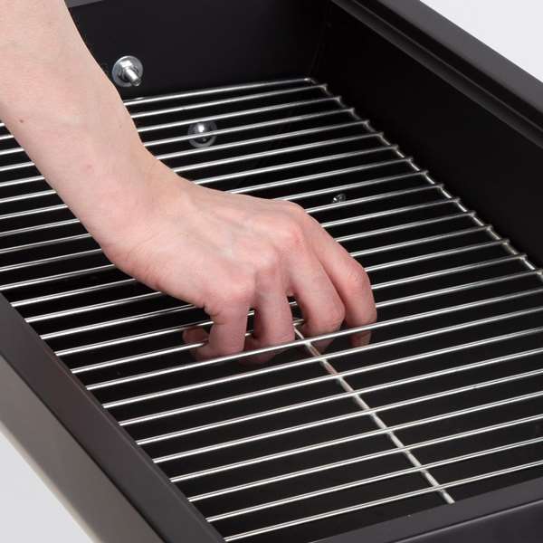 Color Baby Barbacoa Carbon 91 x 33 x 71 cm - Barbecue en acier