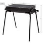 Color Baby Barbacoa Carbon 91 x 33 x 71 cm - Barbecue en acier