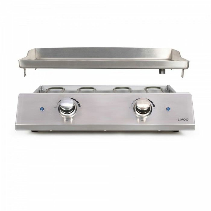 Livoo DOC302 Plancha électrique inox 2800W