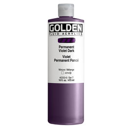 Golden Violet Permanent Foncé Fluid Acrylics 473 ml