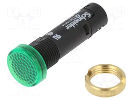 SCHNEIDER ELECTRIC Lampe LED plate verte Ø12mm 12VDC IP40