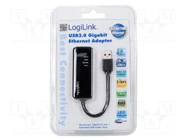 LOGILINK Adaptateur USB 3.0 vers Ethernet Gigabit RJ45 UA0184A